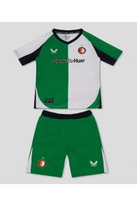 Feyenoord Babytruitje 3e tenue Kind 2024-25 Korte Mouw (+ Korte broeken)